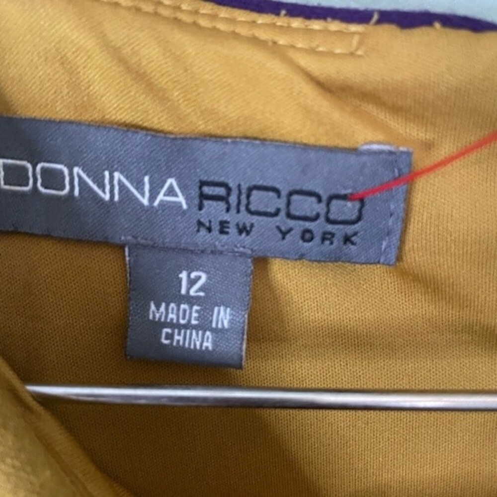 DONNA RICO| Colorblock Sheath Dress - Picture 4 of 7
